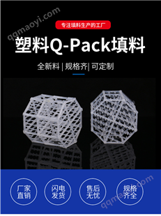 阻燃除霧設備組合填料 Q-pack組合環篩網填料