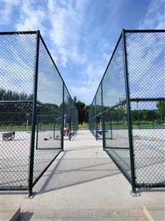 公园运动场围网设计安装